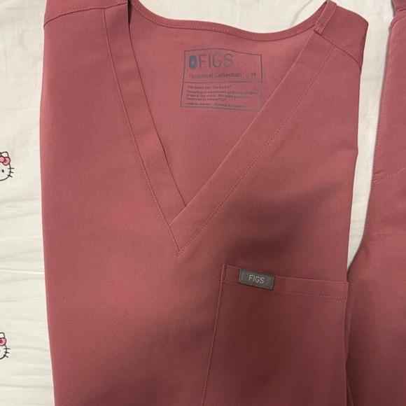 Figs Mauve scrub set size M/MP - Picture 2 of 7